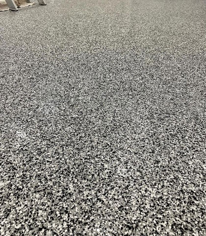 suelo resina epoxi garaje